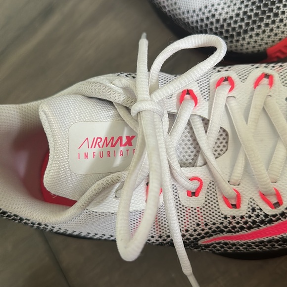 Nike Air Max Infuriate ‘White Racer Pink Black’ - Picture 7 of 7